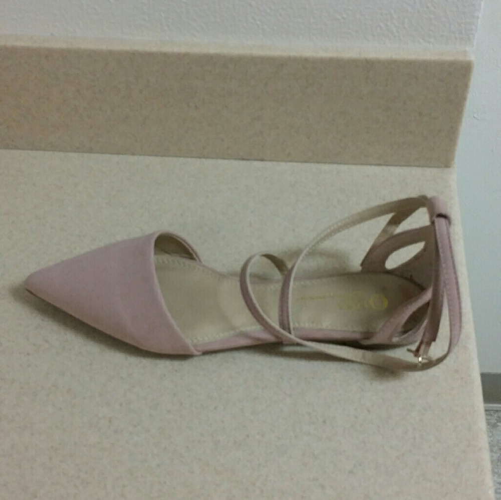 New Blush Pink Flats